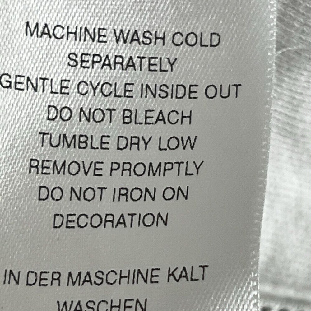 True Religion Spell Out Joggers Pants Women's XS Logo Pockets Tapered White - Picture 8 of 8